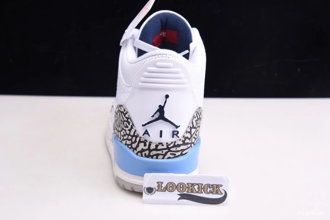 UNC Jordan CT8532-104 3 Air 0822